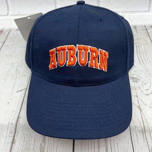 Vintage Auburn Tigers War Eagle NCAA Hat‎ Strap back Cap Blue New Men